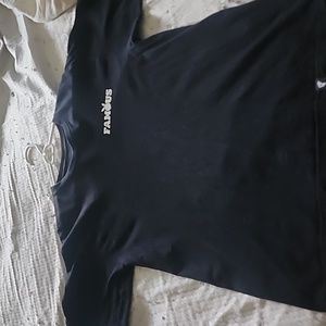 Famous brand t-shirt, black color, size medium